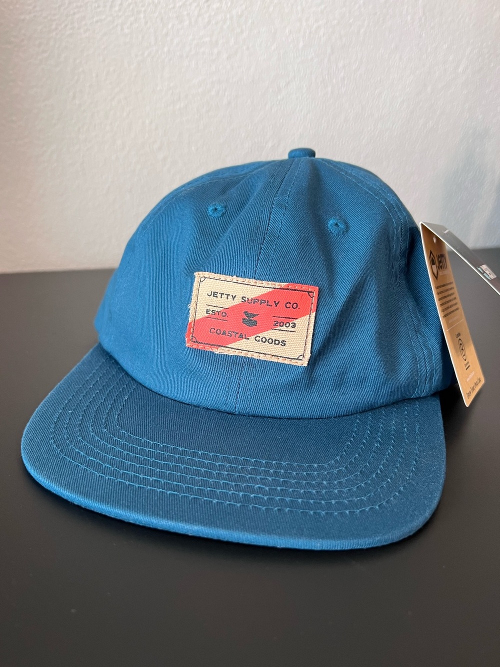 Jetty Supply Co. Men’s Coastal Cap — Blue